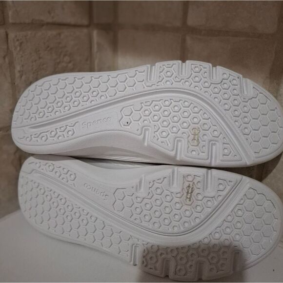 Spenco Athletic Shoes for Women for sale | eBay Spenco White Pink/Green Trim Knit Sneakers Size 7.5